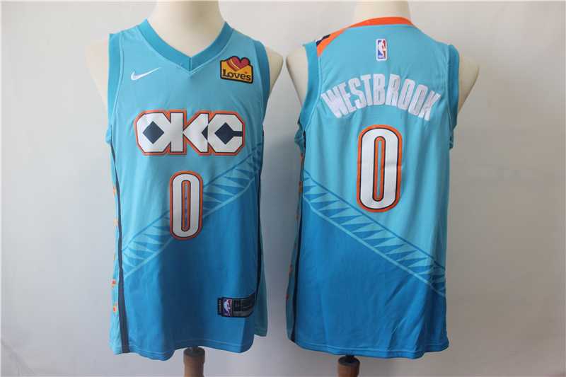 Thunder 0 Russell Westbrook Turquoise City Edition Nike Swingman Jersey,We sell and wholesale Thunder 0 Russell Westbrook Turquoise City Edition Nike Swingman Jersey on line form chian!